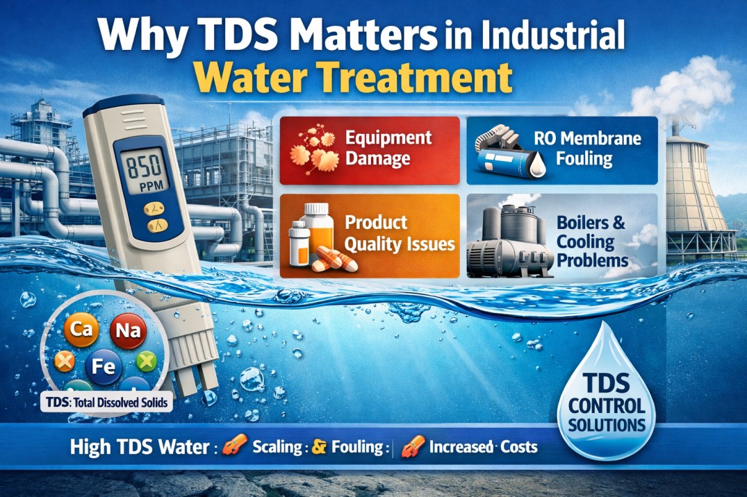 Why TDS Matters in Industrial Water Treatment | TDS Control Guide