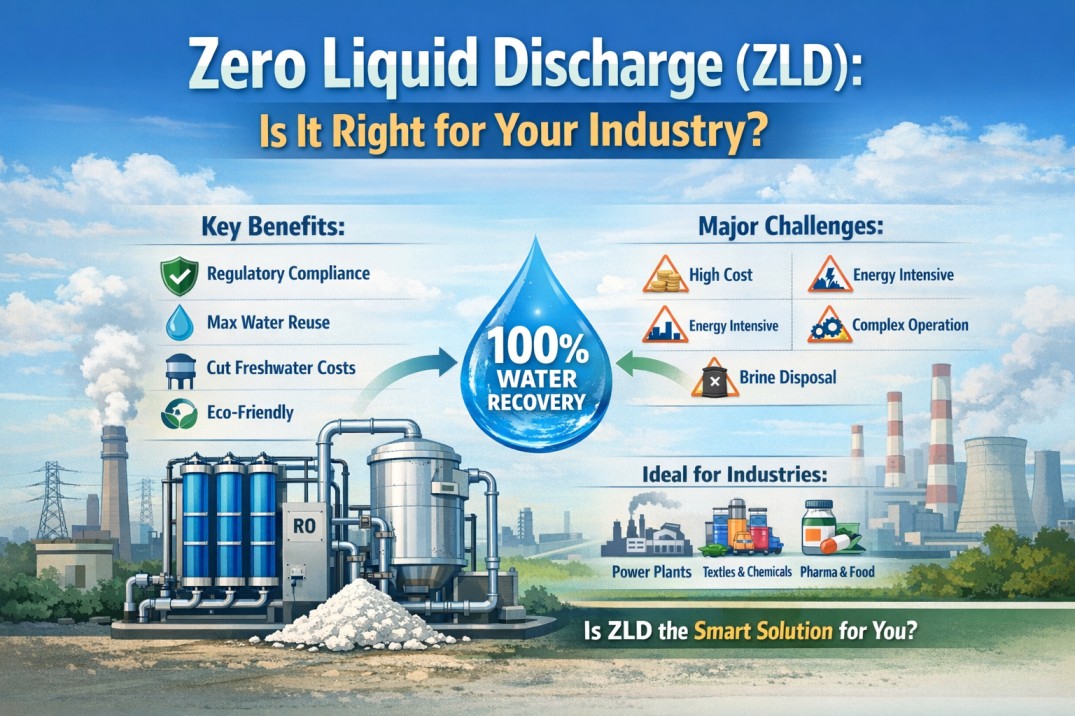 Zero Liquid Discharge (ZLD): Is It Right for Your Industry?