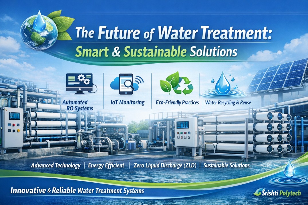 💧 The Future of Water Treatment: Smart & Sustainable Solutions | Industrial Water Treatment Blog - Srishti Polytech