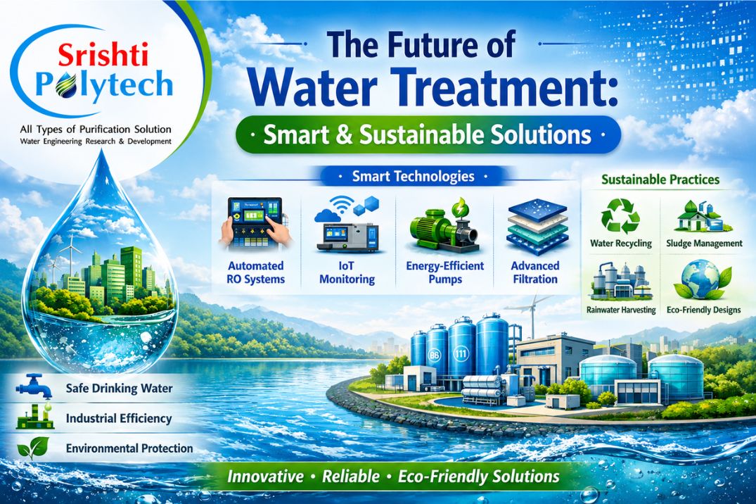💧 The Future of Water Treatment: Smart & Sustainable Solutions | Industrial Water Treatment Blog - Srishti Polytech