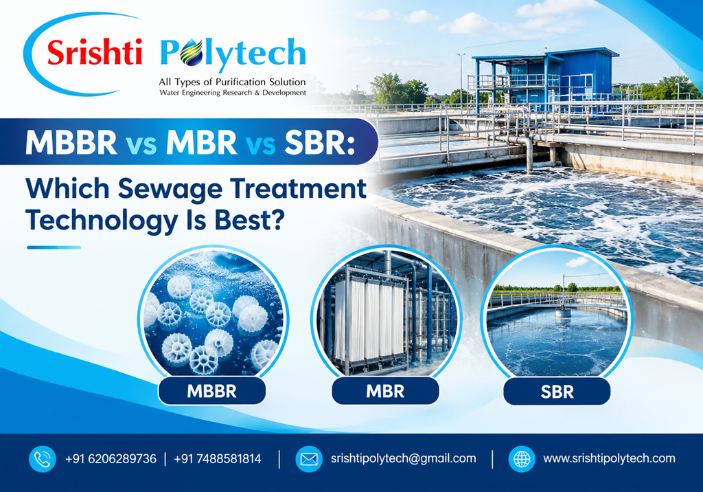 MBBR vs MBR vs SBR: Which Sewage Treatment Technology Is Best? | Industrial Water Treatment Blog - Srishti Polytech