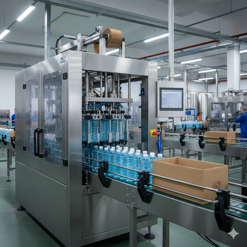 Srishti Polytech Precision Bottle Packaging System