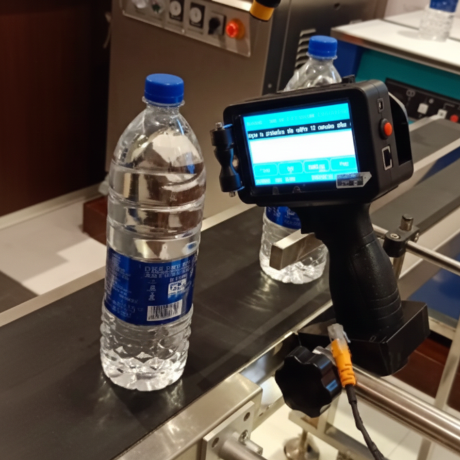 High-Speed Bottling Date & Batch Coder