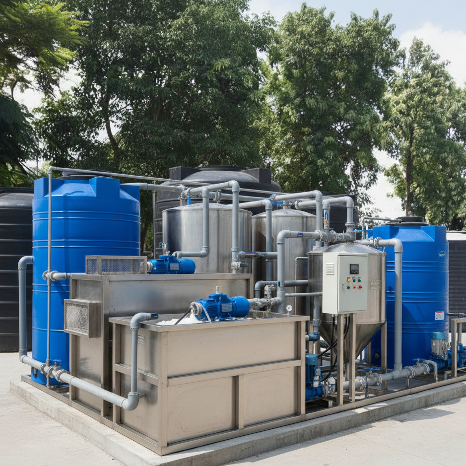 10 KLD Modular Wastewater Recovery System