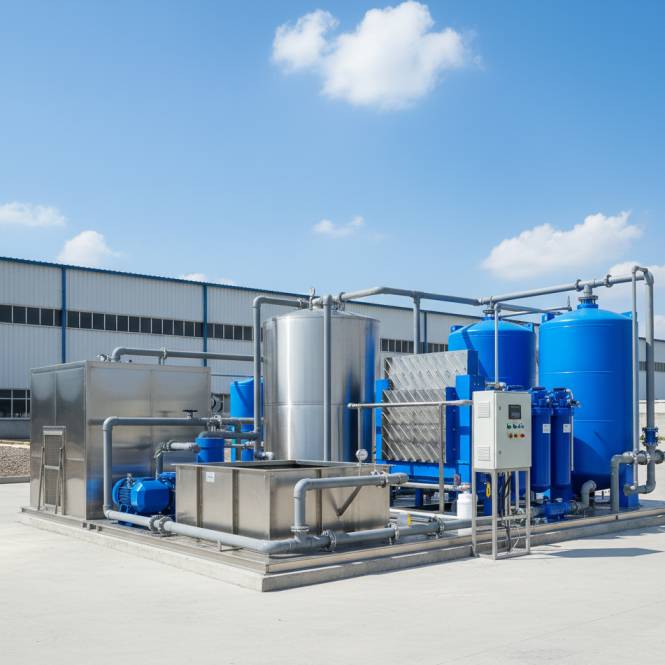 20 KLD-Industrial MBBR Effluent Treatment Plant