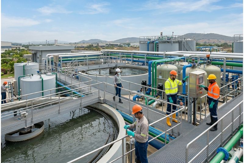 Effluent & Sewage Treatment Plant (ETP & STP) Services